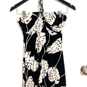 Women's Black & White Mariposa Dress